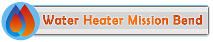 logo for water heater mission bend